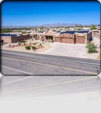 Large Southwestern 
                    Hacienda